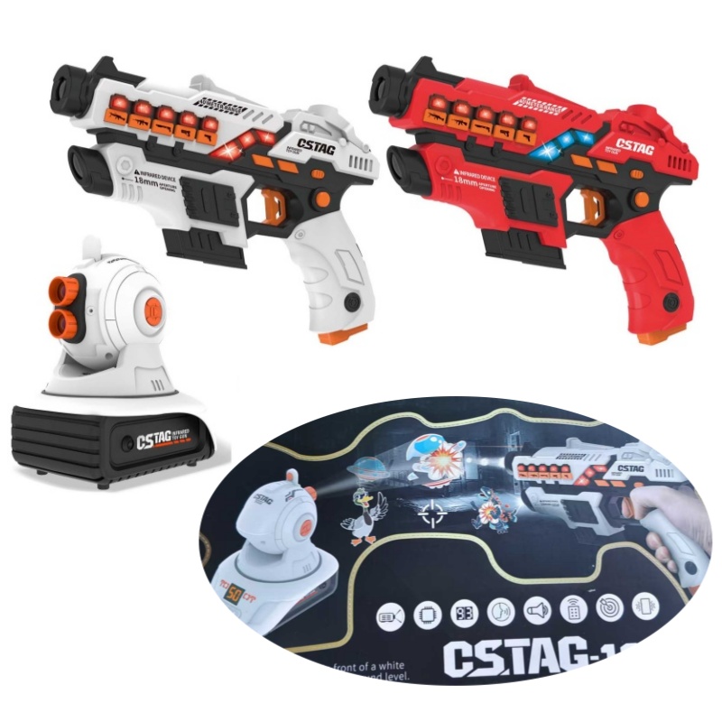 Laser Tag Set Kids - CSTAG Projector Duck UFO Hunting Shooting