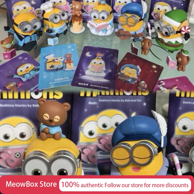 Kids Toys Sale - Pop Mart Genuine Minions Blind Box
