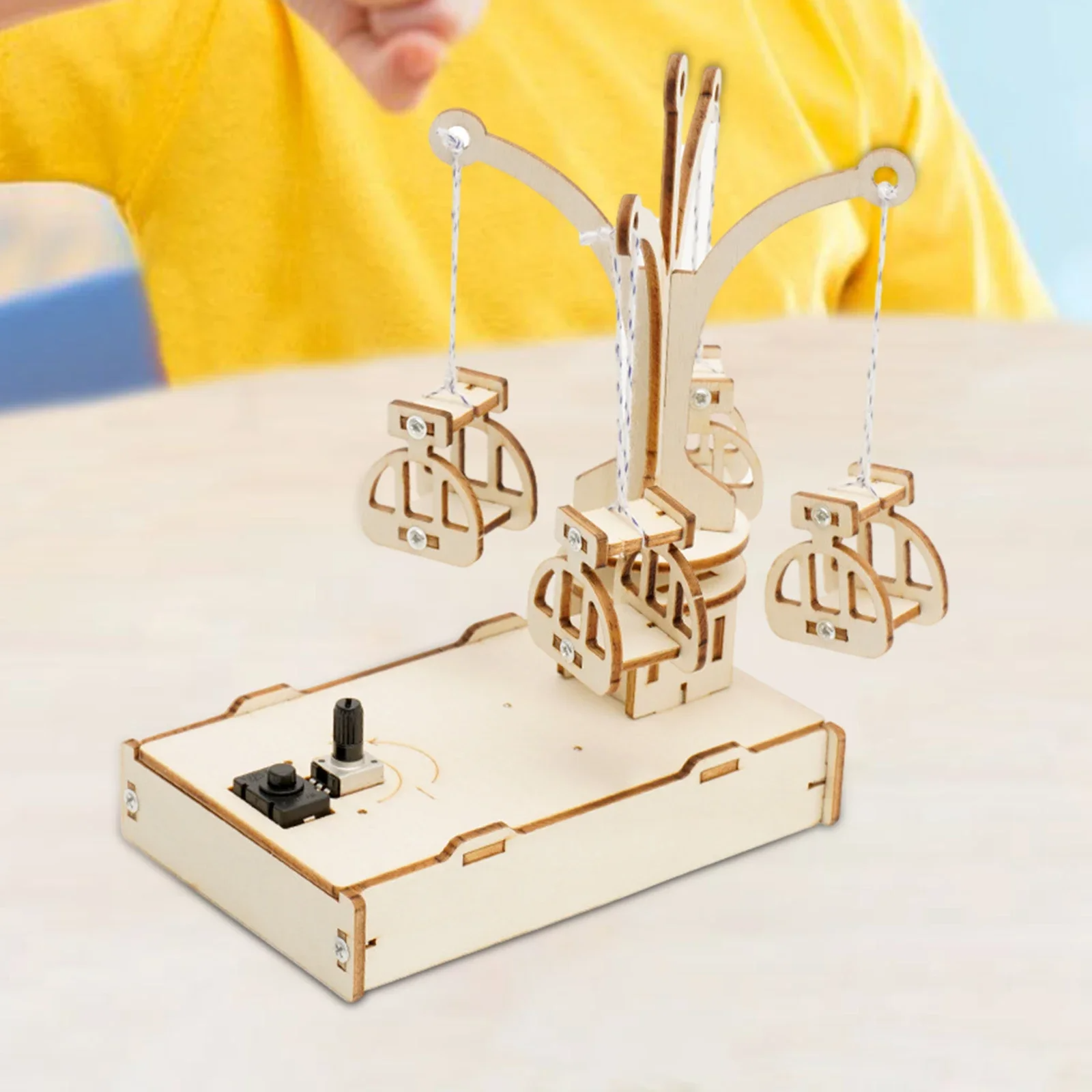 Kids Toys 10 Year Old - Science Toy Experiment Kits Wooden Revolving