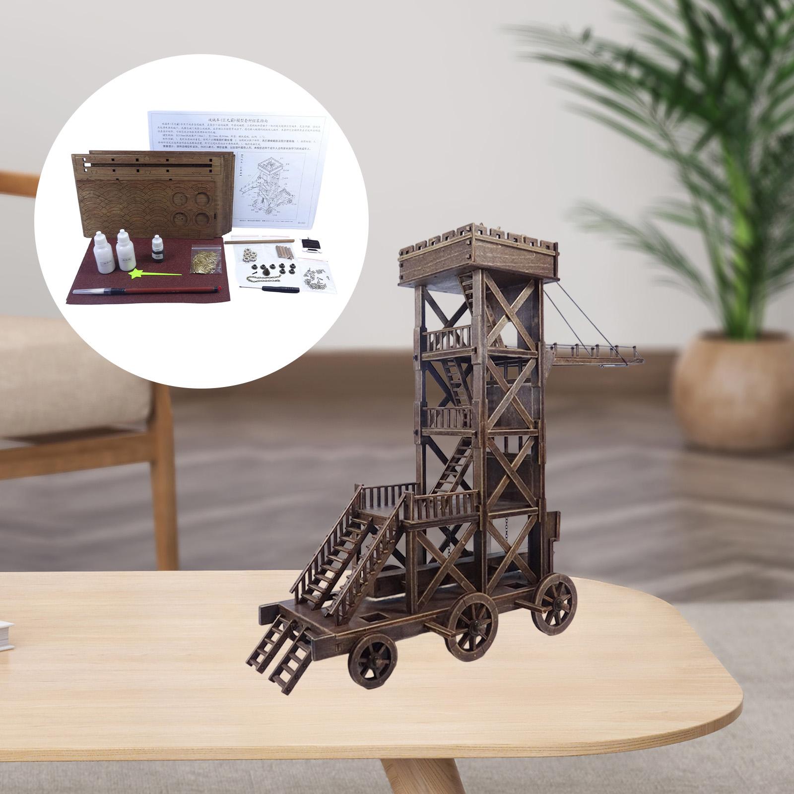 Kid Toys And Craft - 1:72 Chinese Chariot Carriage Model Building