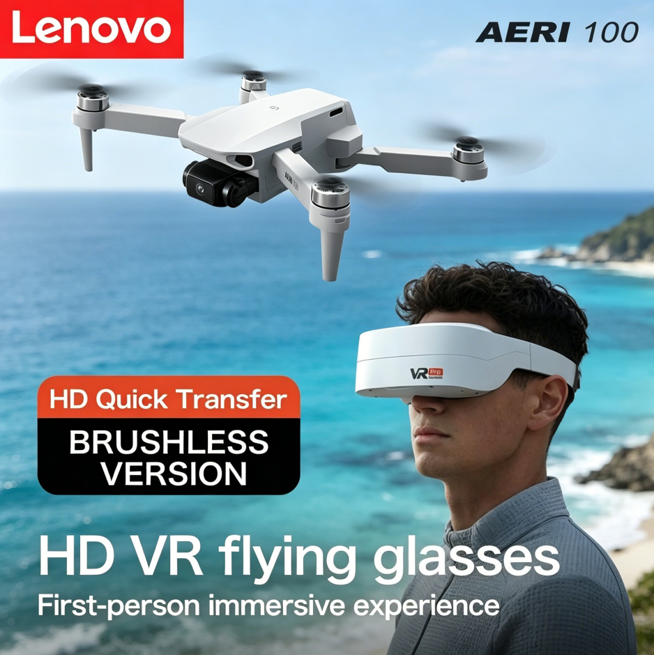 Toys For Kids Video - Lenovo Aeri100VR 4K 8K Drone Professional