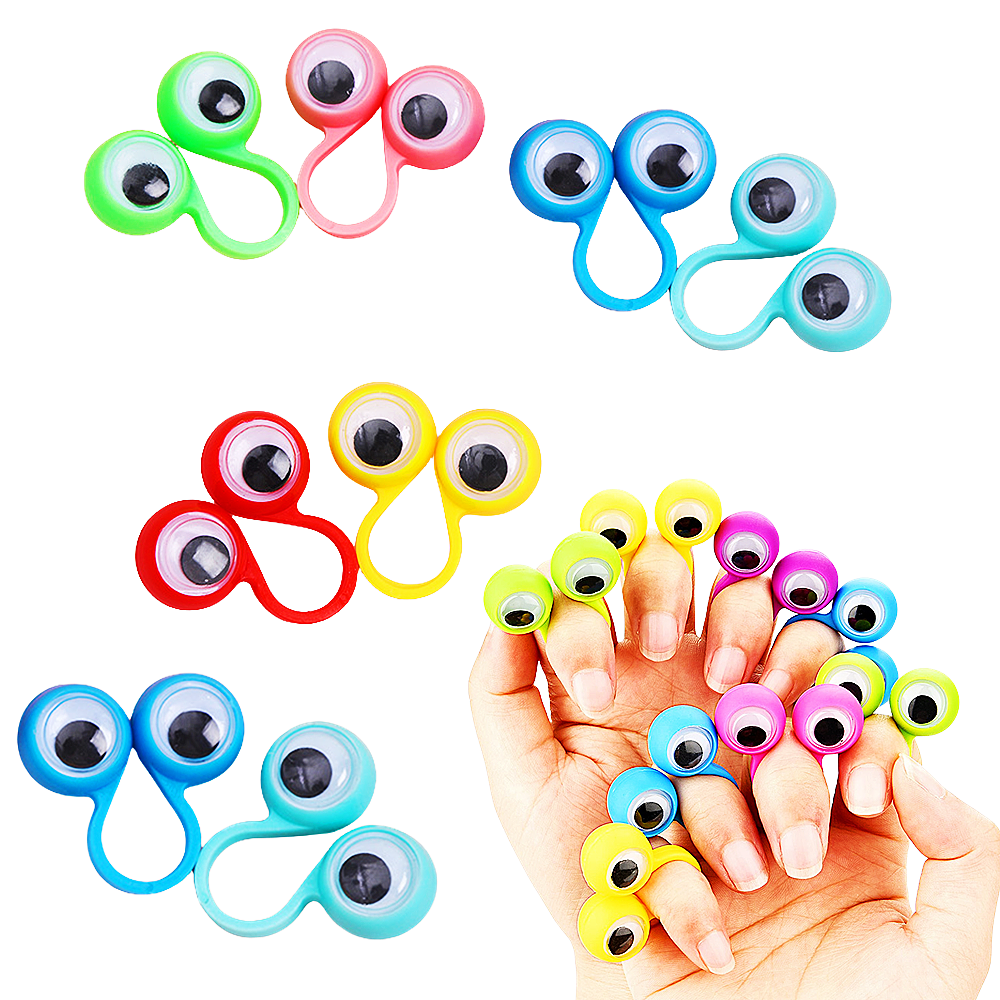 Kids Toys 10 Year Old - 10/30/50pcs Finger Puppets Plastic Rings with