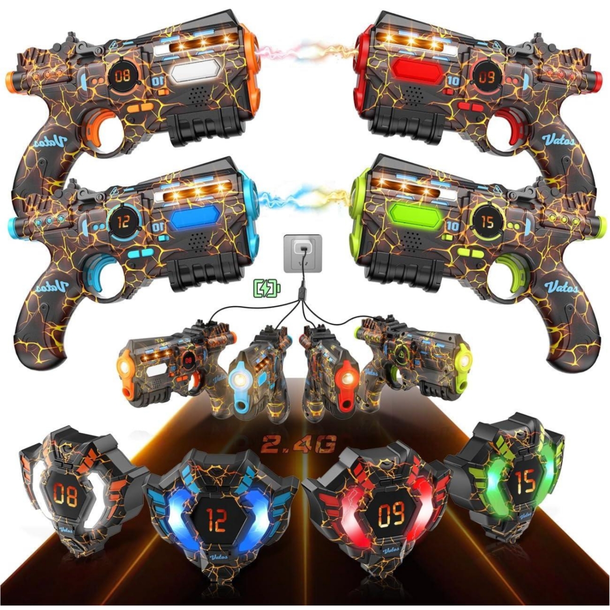 Laser Tag Set Kids - VATOS Kids Christmas Party Gifts Toy