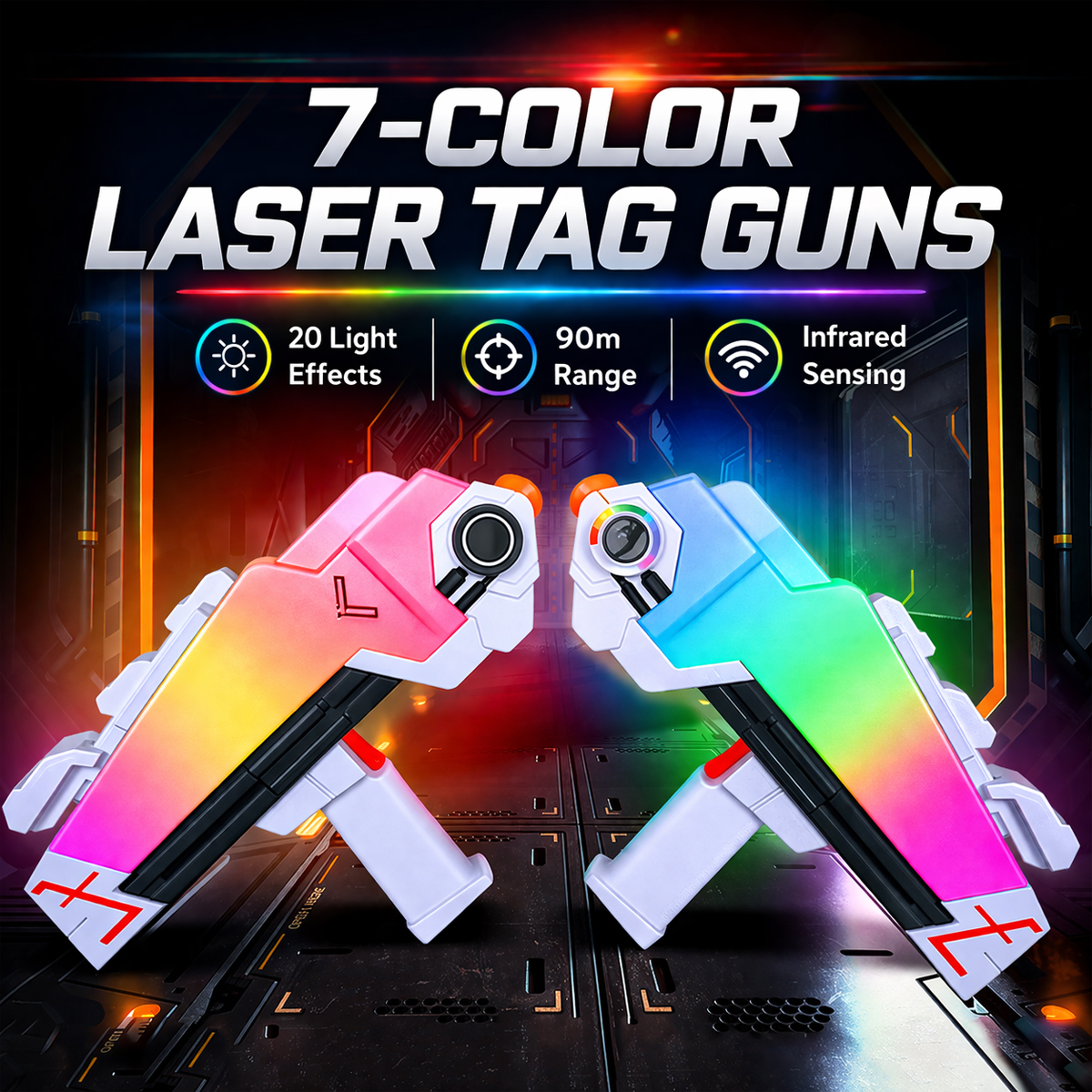 Laser Tag Set Kids - Infrared Laser Tag Gun Set for