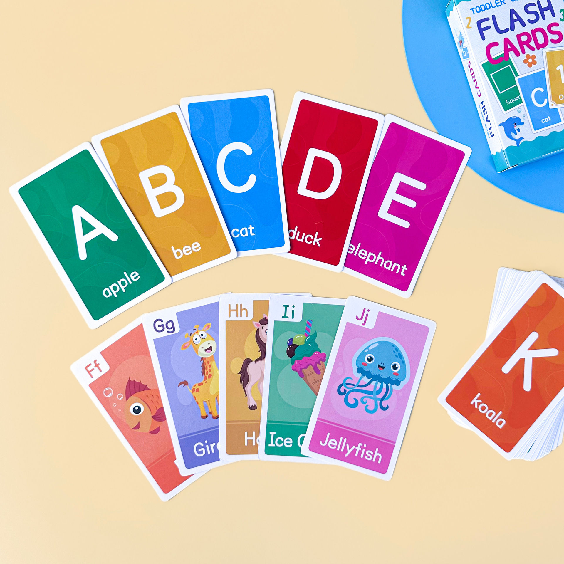 58 Pcs ABC Alphabet Flashcards - Educational Flash Card recensione e prezzo