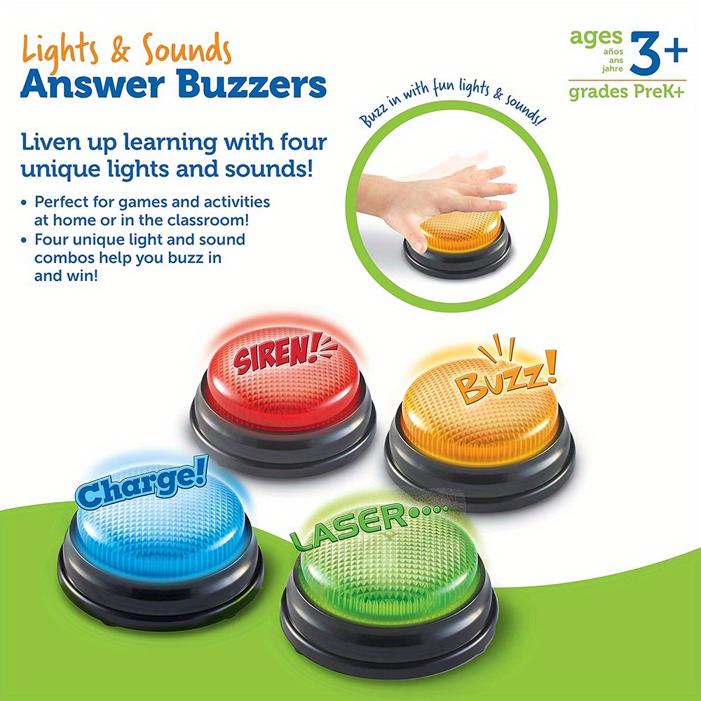 4pcs Lights and Sounds Buzzers - Kids Toys Return Gift recensione e prezzo