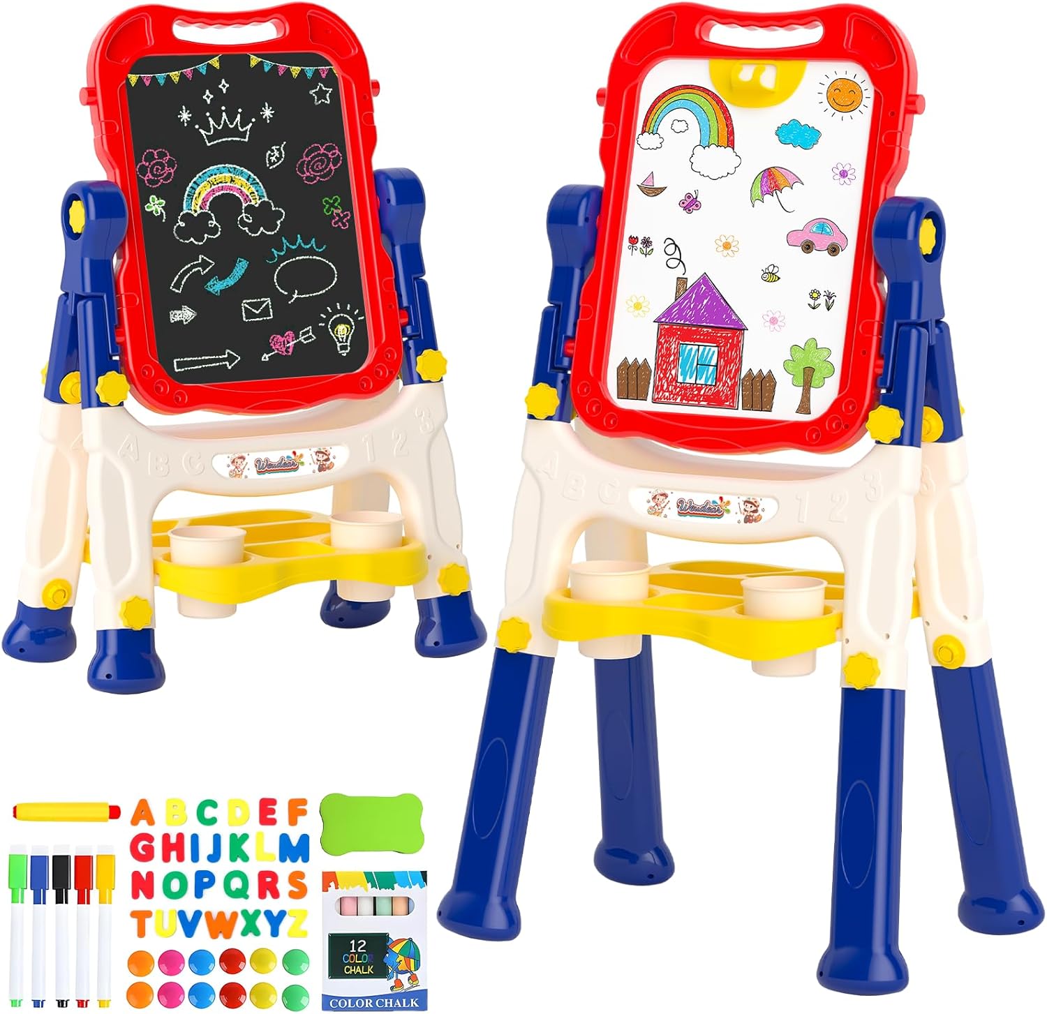 Double-Sided Magnetic Easel fo - Kids Art Easel recensione e prezzo