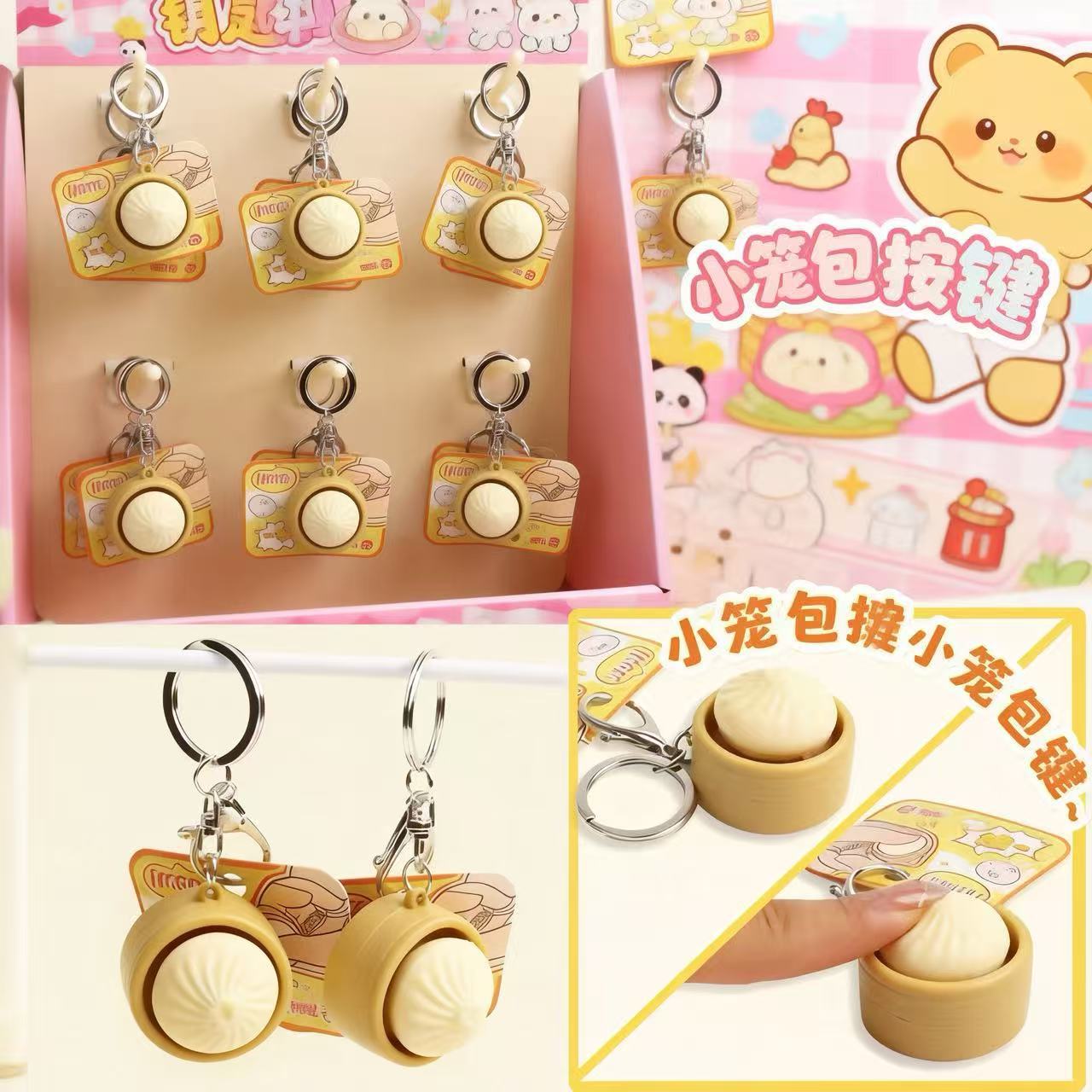 Mini Squishy Dumplings Button  - Kids Toys Return Gift recensione e prezzo