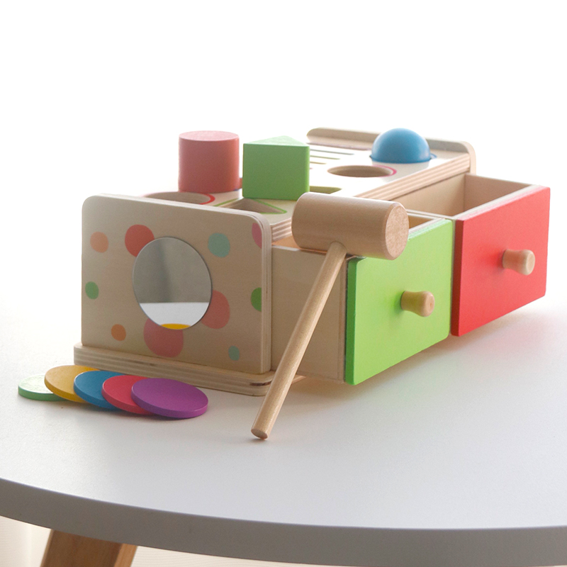 Montessori Wooden Sorting Stac - Kids Toys Drawers recensione e prezzo