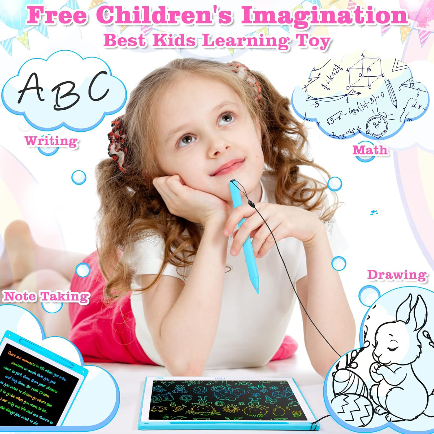 16/12/10/8.5 Inch LCD Graphic  - Kids Toys 10 Year Old recensione e prezzo