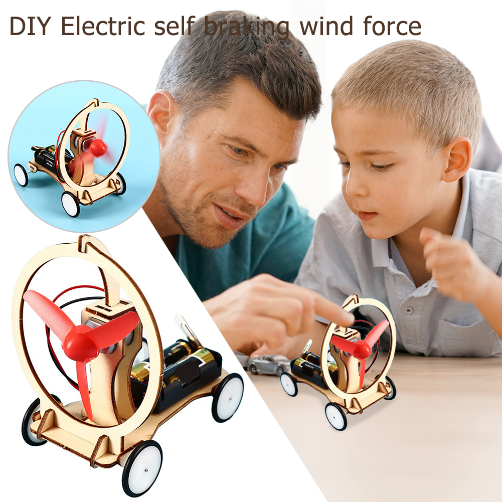 DIY Electric Wind Car Toys Kid - Kids Toys Electric Car recensione e prezzo