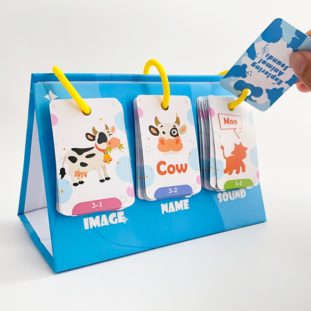 72Pcs Kids Learn Animal Sounds - Educational Flash Card recensione e prezzo