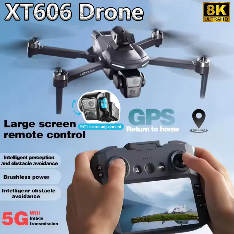 XT606 MAX GPS NEW Drone 8k Pro - Xiaomi Kids Toys recensione e prezzo