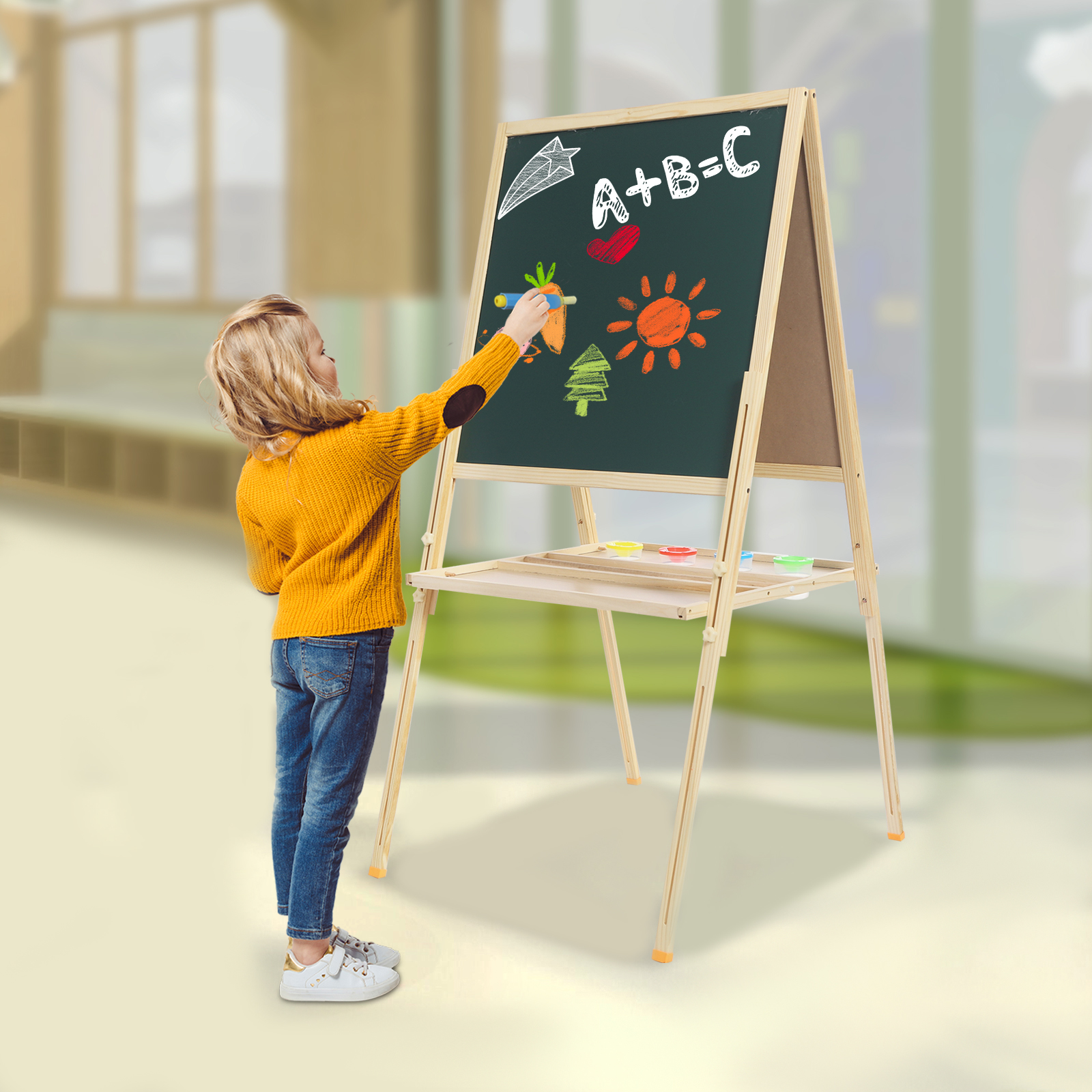 (Clearance Sale!) Art Easel Ad - Kids Art Easel recensione e prezzo