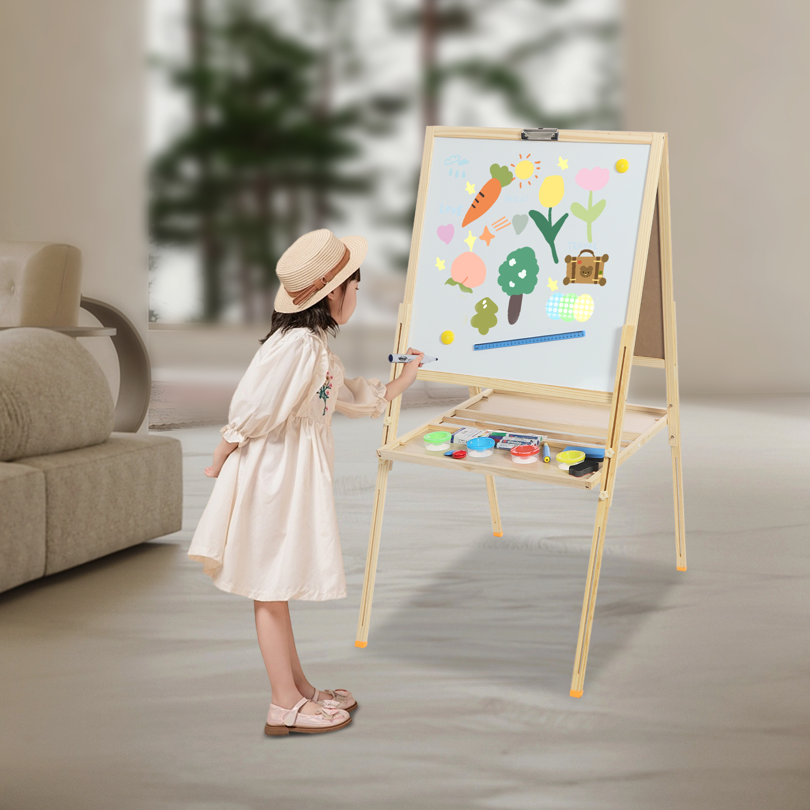 (Clearance Sale!) Art Easel Ad - Kids Art Easel recensione e prezzo