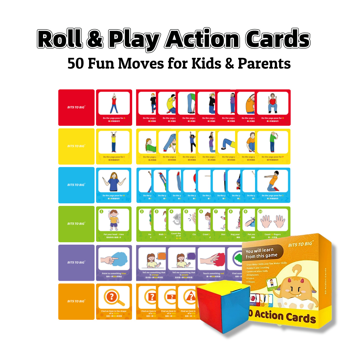 Interactive Alphabet Yoga Toy  - Educational Flash Card recensione e prezzo