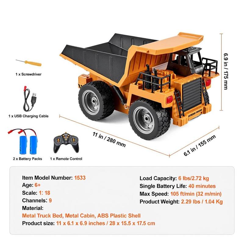 Remote Control Construction Ha - Kids' Toys Channel recensione e prezzo
