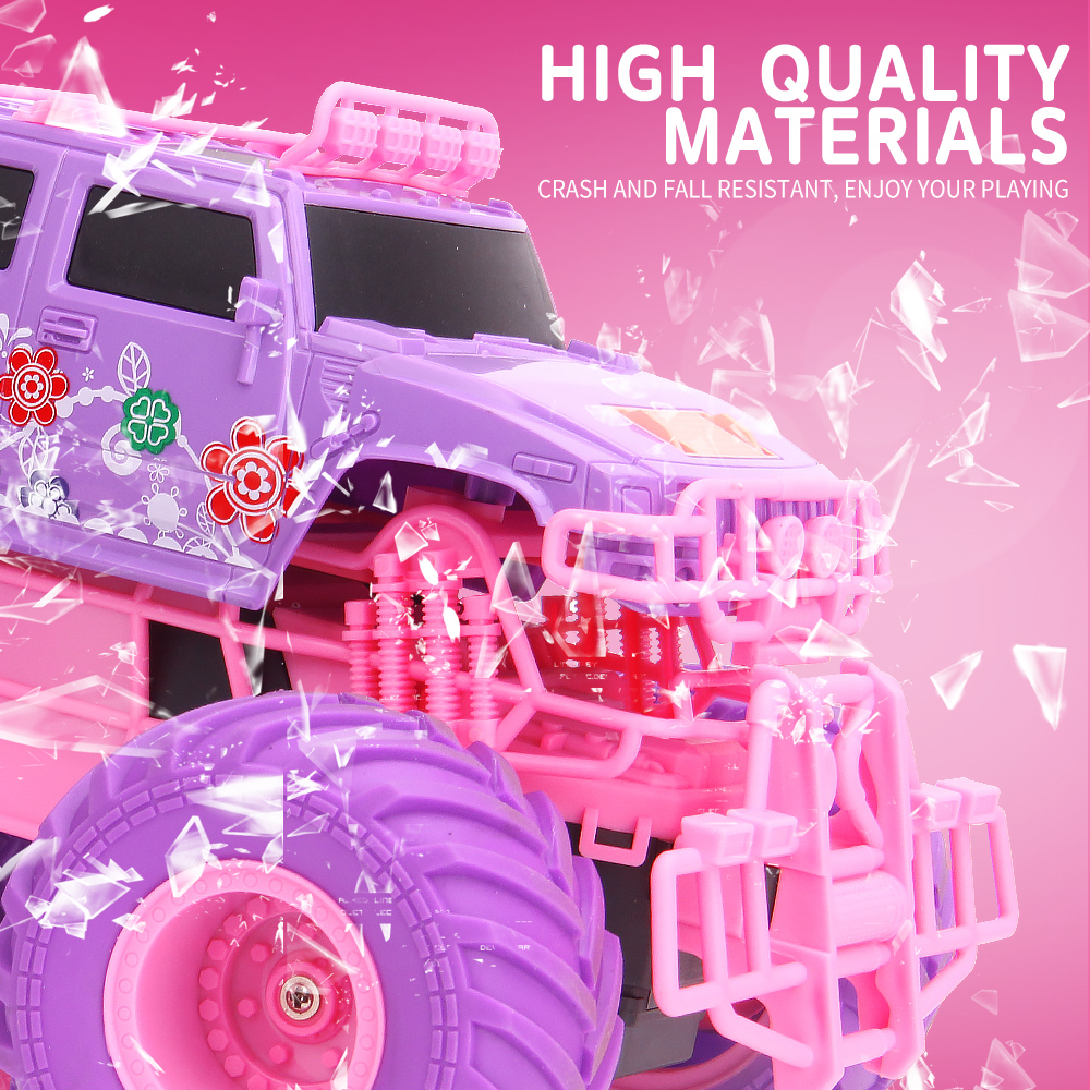 Pink RC Car Electric Drive Off - Kids Toys Electric Car recensione e prezzo