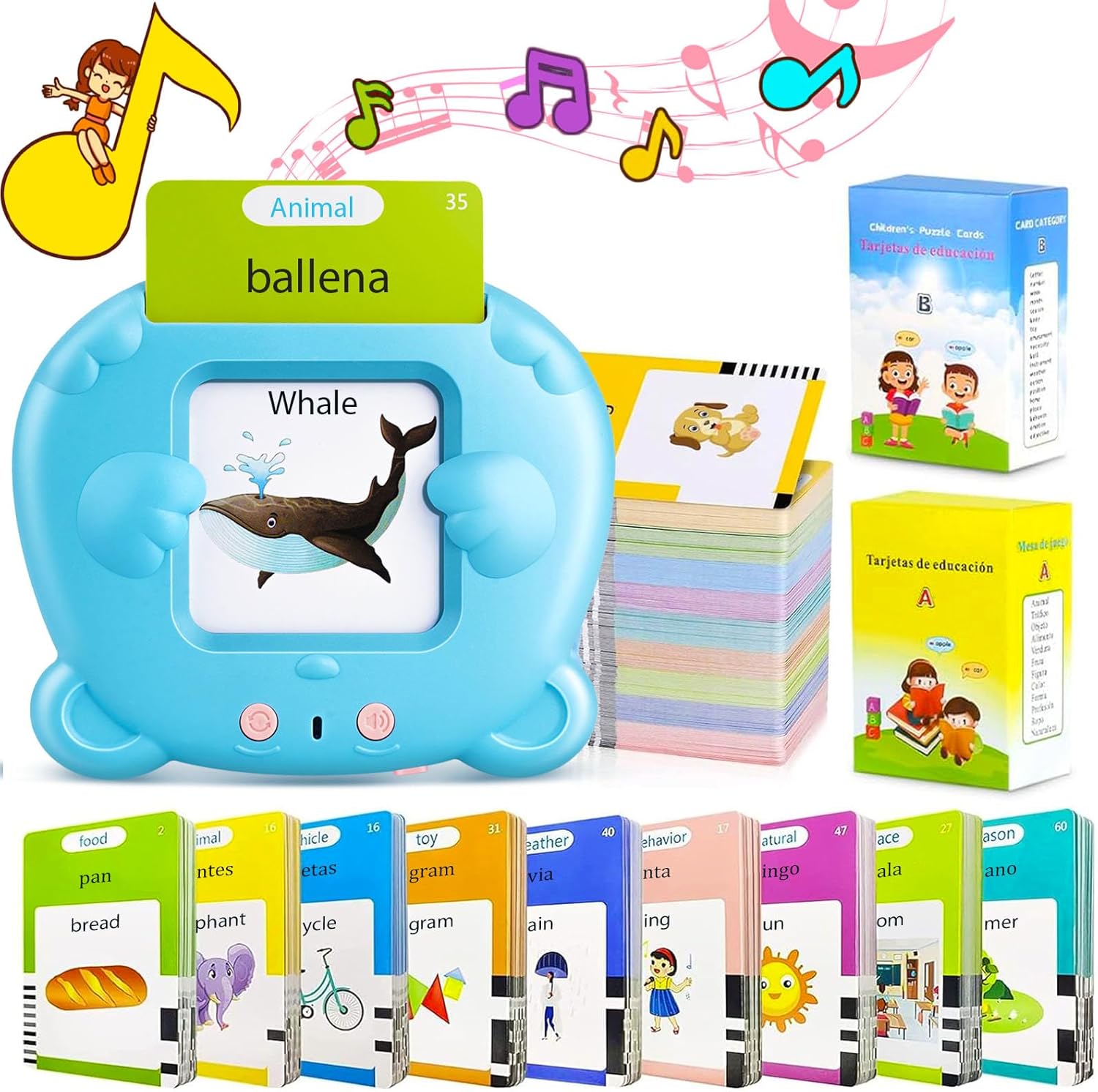 Spanish & English Talking Flas - Educational Flash Card recensione e prezzo