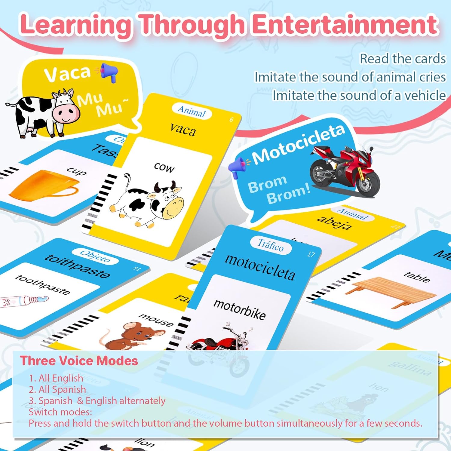 Spanish & English Talking Flas - Educational Flash Card recensione e prezzo