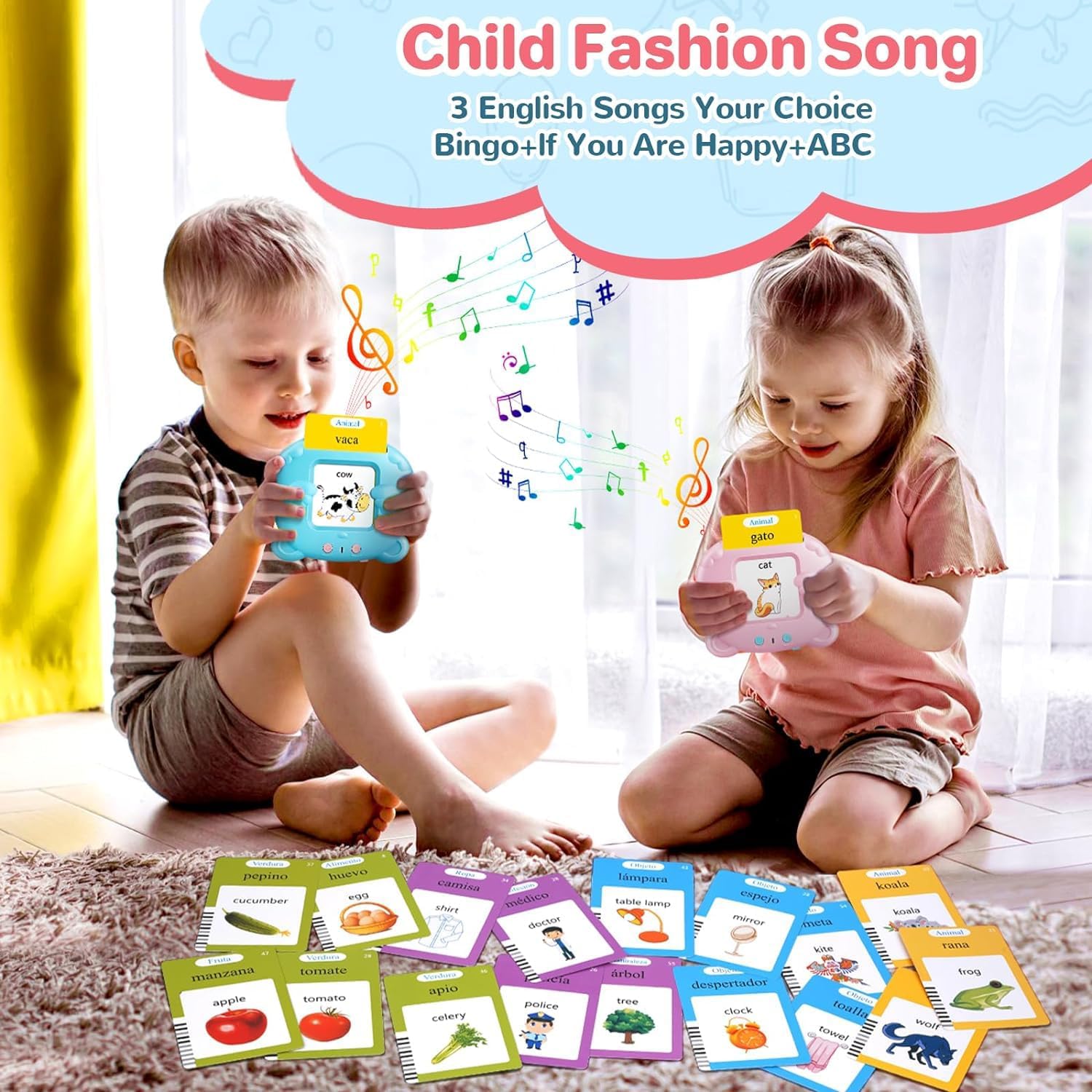 Spanish & English Talking Flas - Educational Flash Card recensione e prezzo