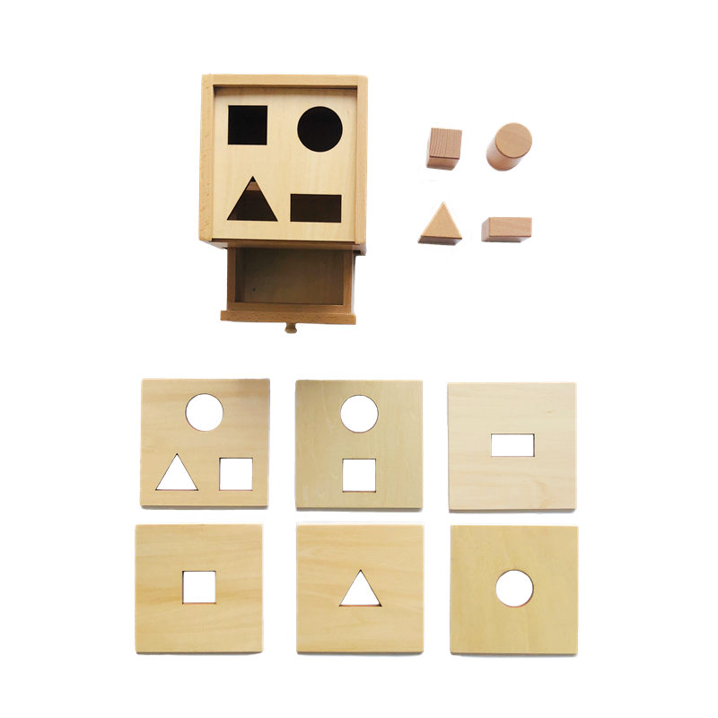Geometric Box w/ Drawer & Exch - Kids Toys Drawers recensione e prezzo