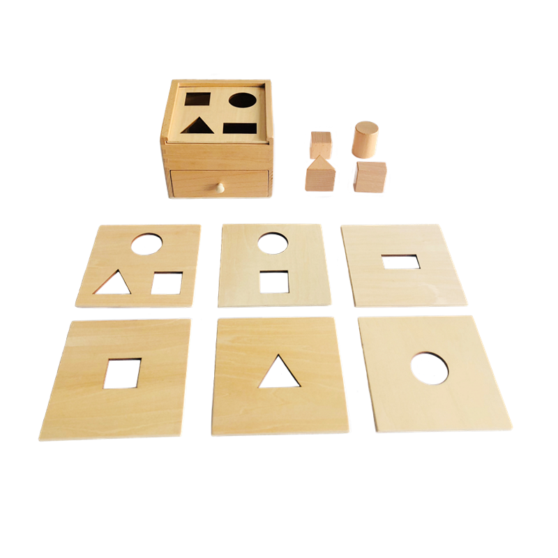 Geometric Box w/ Drawer & Exch - Kids Toys Drawers recensione e prezzo