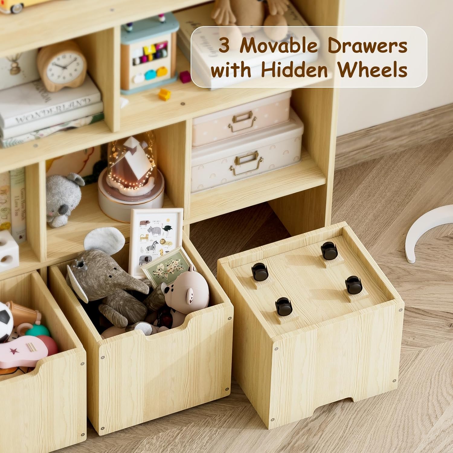 Toy Storage Organizer with 3 D - Kids Toys Drawers recensione e prezzo