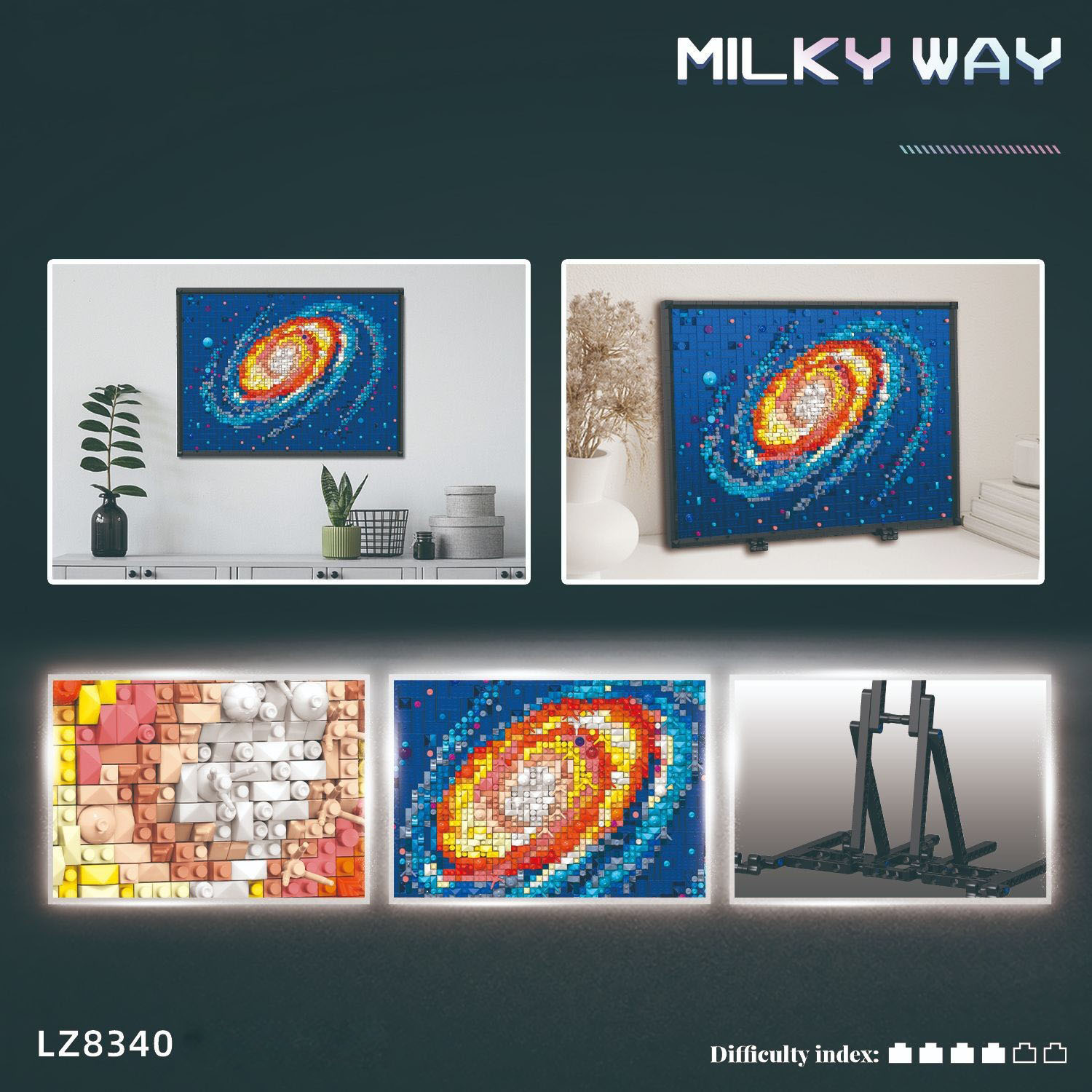 Idea Painting Block Pixel Art  - Kids Art Easel recensione e prezzo