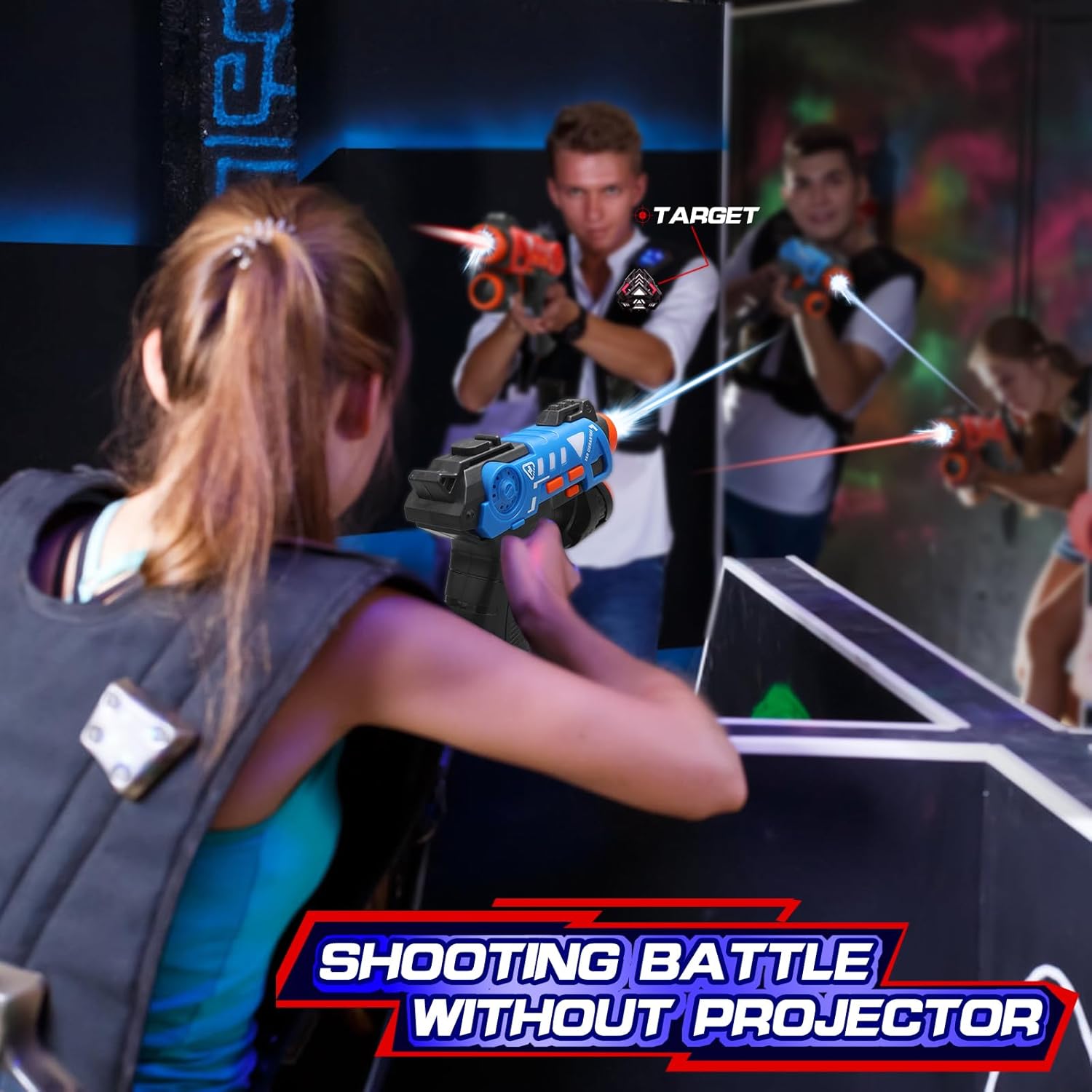 CSTAG Projector Duck UFO Hunti - Laser Tag Set Kids recensione e prezzo