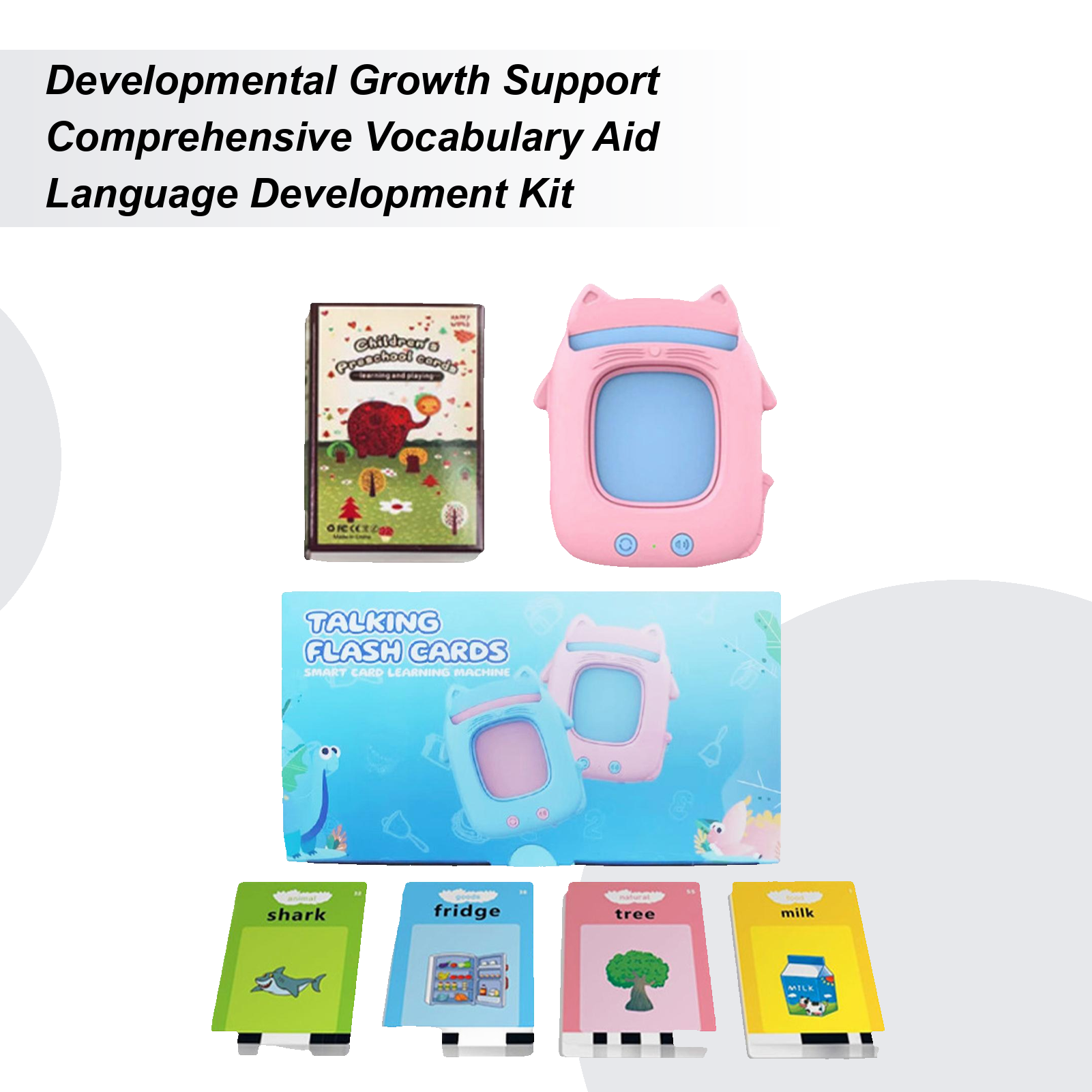 Talking Cards For Toddler Talk - Educational Flash Card recensione e prezzo