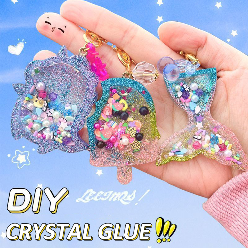 Kids DIY Crystal Glue Key chai - Kids Toys 10 Year Old recensione e prezzo