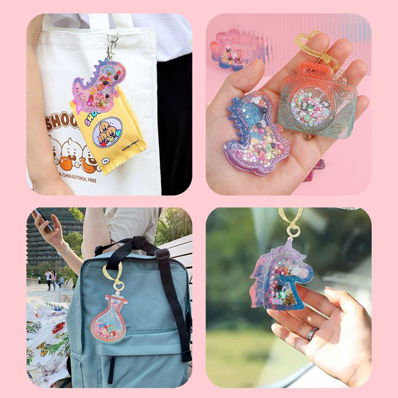 Kids DIY Crystal Glue Key chai - Kids Toys 10 Year Old recensione e prezzo