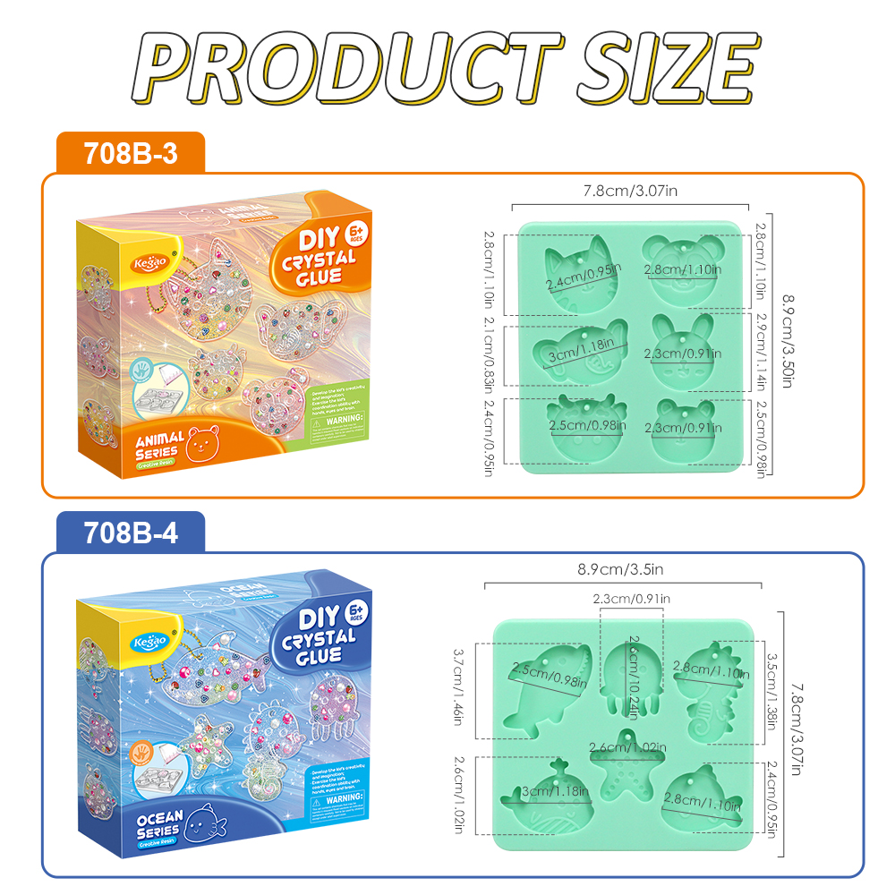 Kids DIY Crystal Glue Key chai - Kids Toys 10 Year Old recensione e prezzo