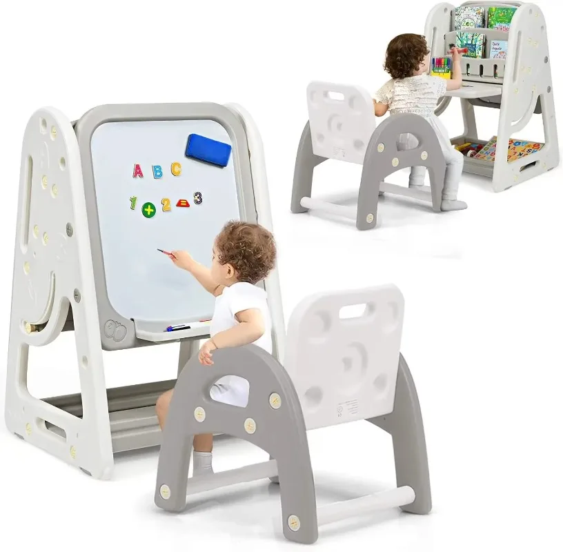 Kids Art Easel with Stool, 3 i - Kids Art Easel recensione e prezzo