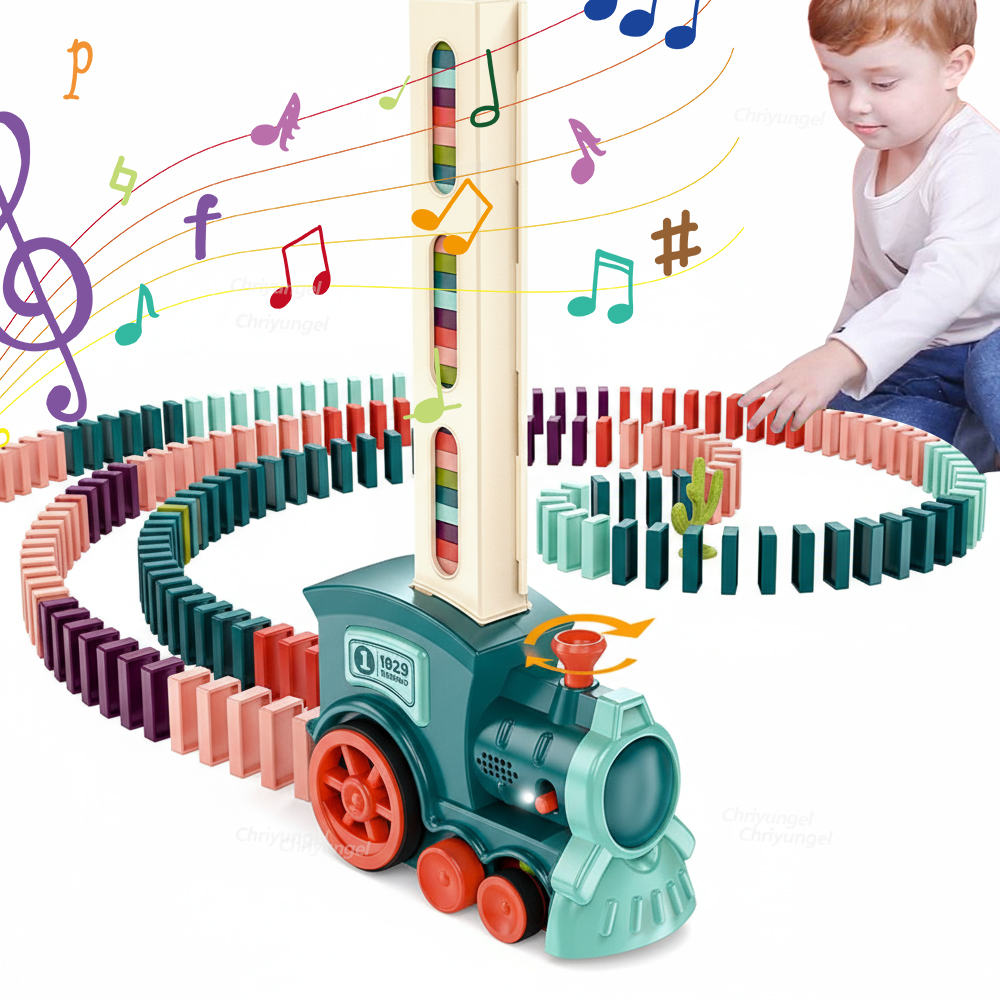 Automatic Domino Train Car Ele - Kids Toys Electric Car recensione e prezzo