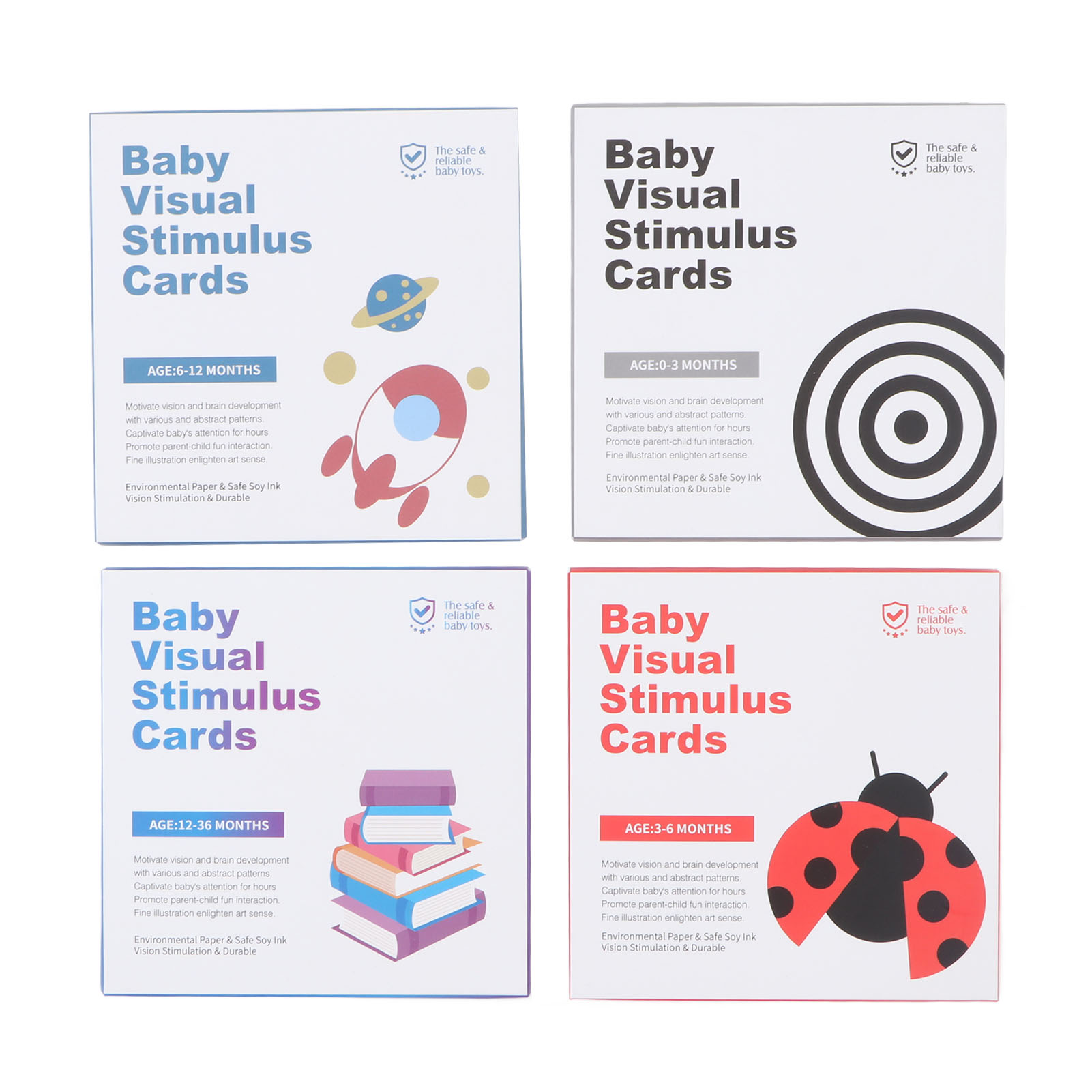ZK40 64pcs High Contrast Baby  - Educational Flash Card recensione e prezzo