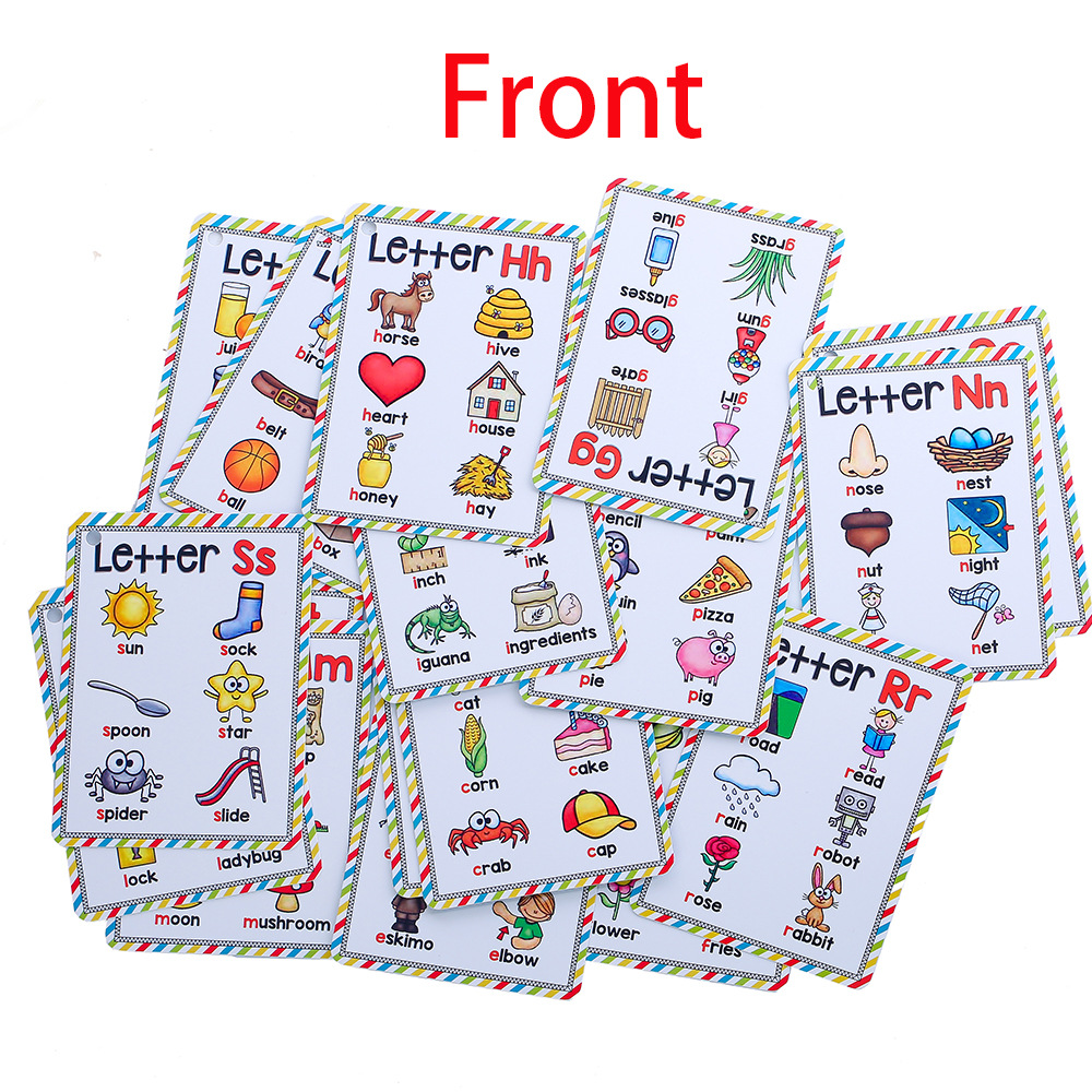 Bview Art English 26 Letters A - Educational Flash Card recensione e prezzo