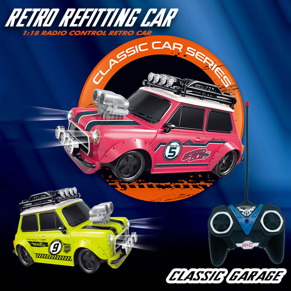 1:18 Retro Refitting MINI Car  - Kids' Toys Channel recensione e prezzo