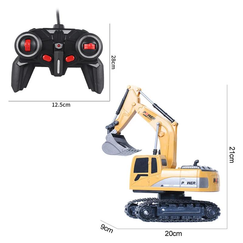 RC Excavator 2.4Ghz 6 Channel  - Kids' Toys Channel recensione e prezzo