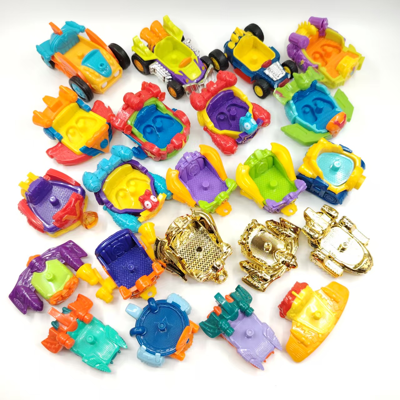 1pcs Gold Superthings Car Orig - Best Kids Toys Xmas recensione e prezzo