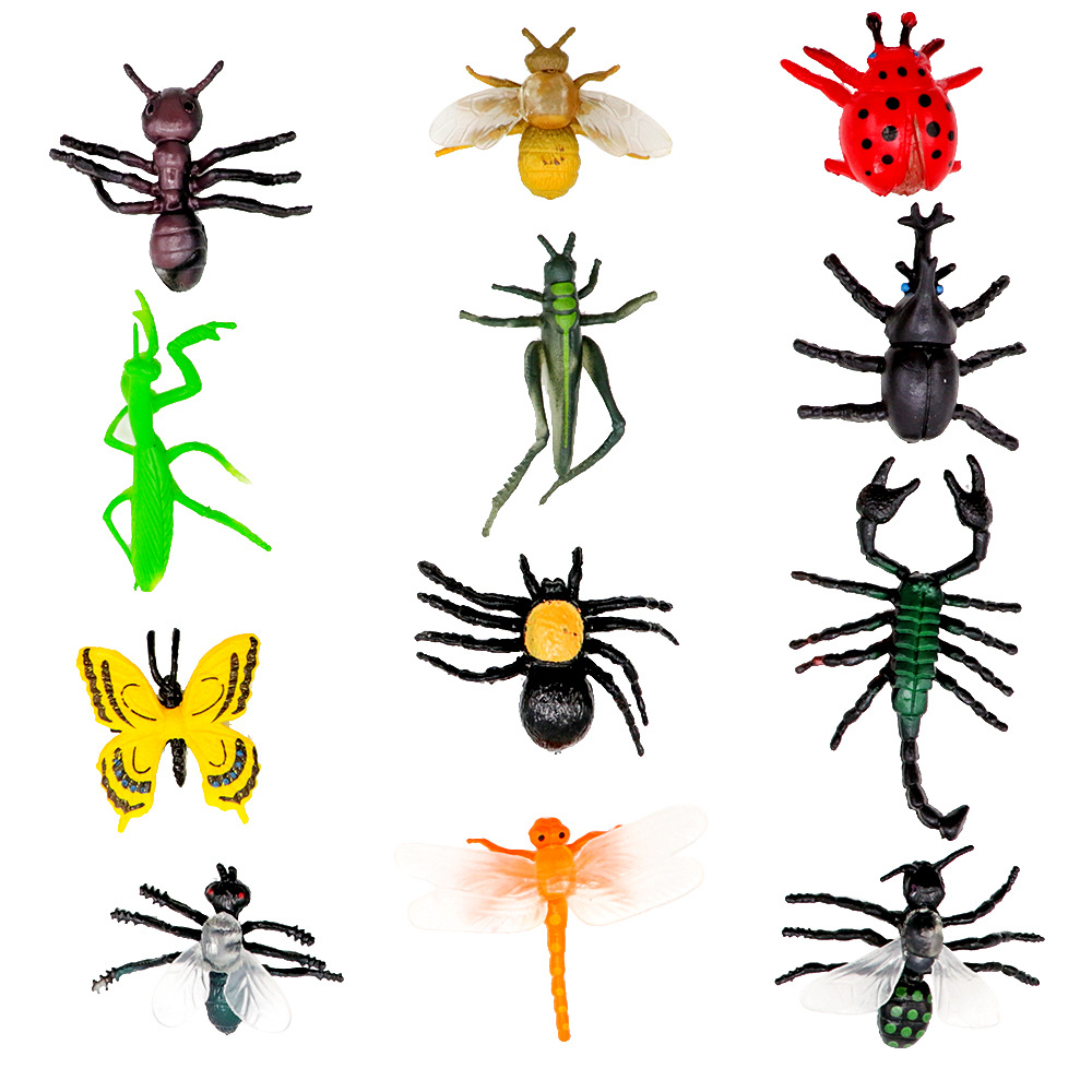 12pcs Simulation Funny Insect  - Kids Quirky Toys recensione e prezzo