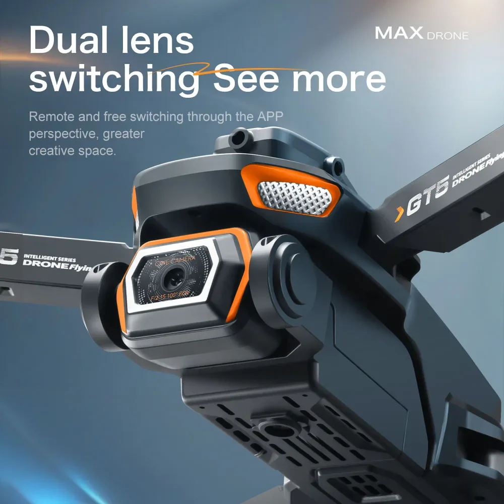 Lenovo GT5 8K Dual Lens Drone, - Toys For Kids Video recensione e prezzo