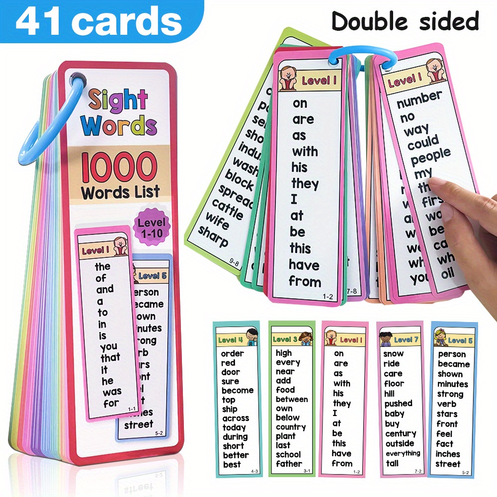 1000 Sight Words Flash Cards f - Educational Flash Card recensione e prezzo