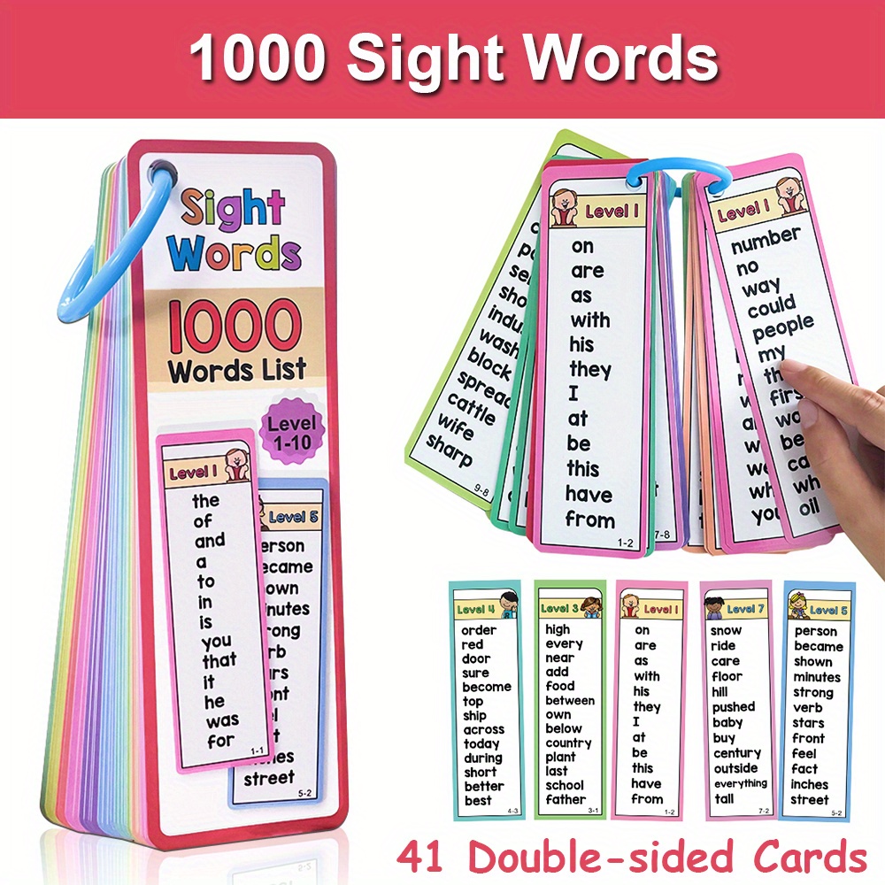 1000 Sight Words Flash Cards f - Educational Flash Card recensione e prezzo