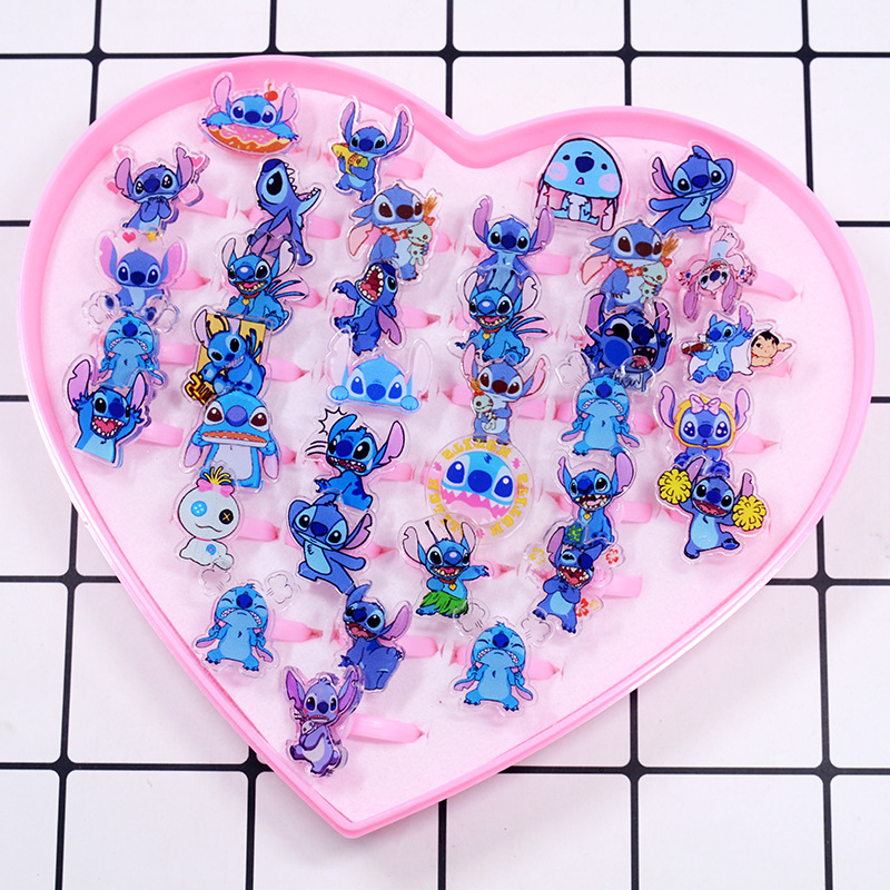 Stitch Acrylic Ring 10/20pcs K - Kids Toys Return Gift recensione e prezzo