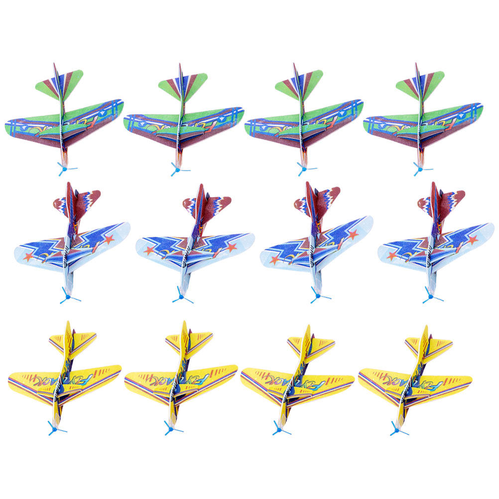 12 Pcs Kids Toys Craft Airplan - Kid Toys And Craft recensione e prezzo