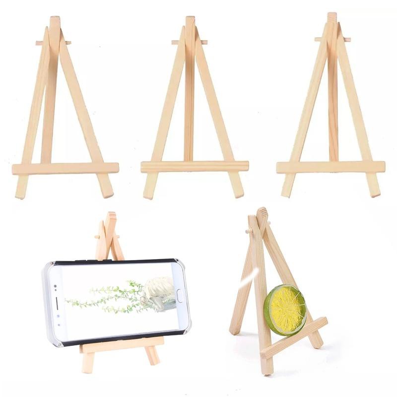 10Pcs Wood Mini Easel Frame Tr - Kids Art Easel recensione e prezzo