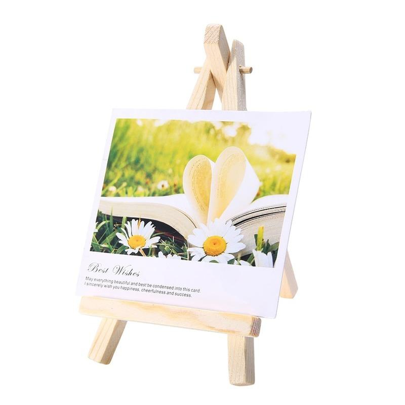 10Pcs Wood Mini Easel Frame Tr - Kids Art Easel recensione e prezzo