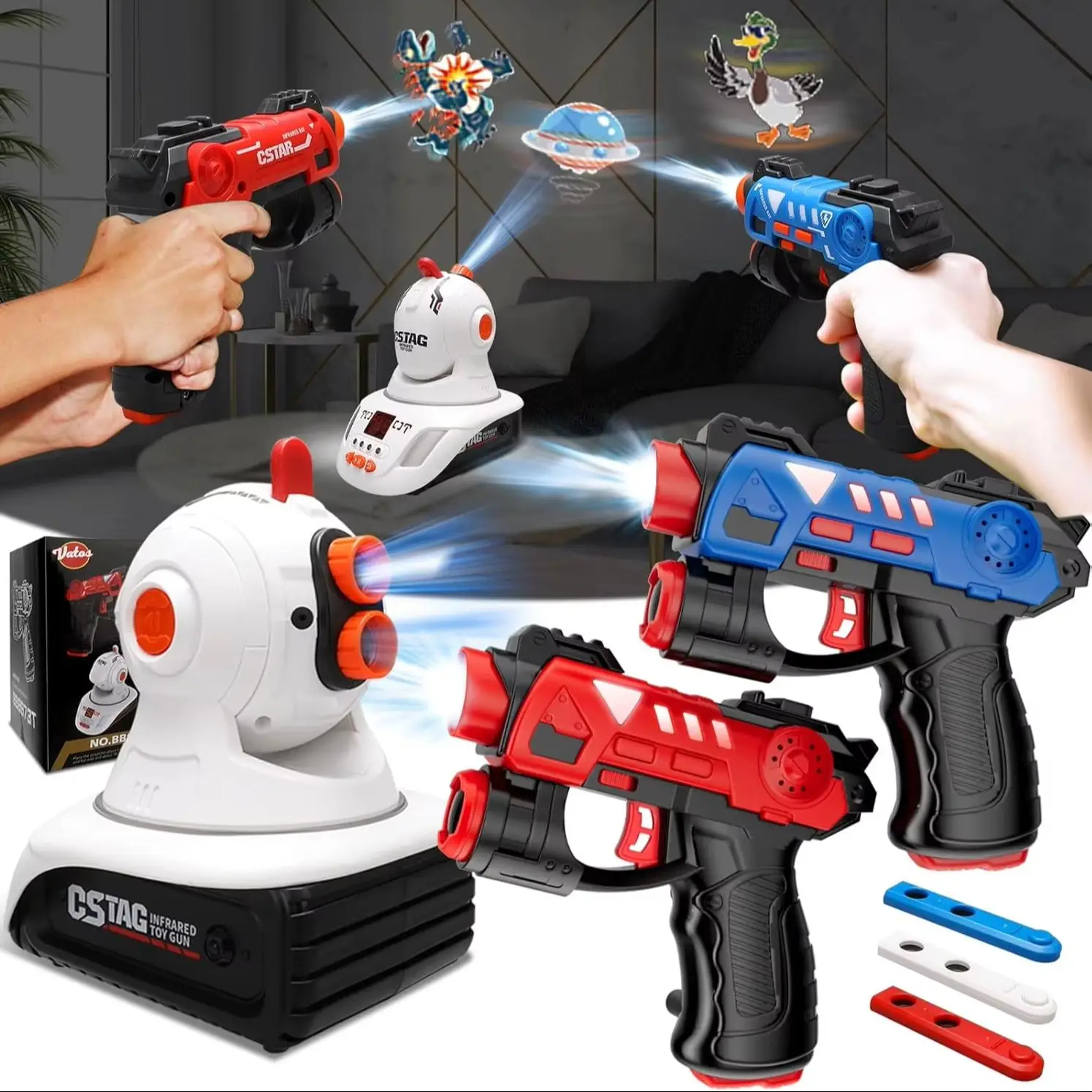 2 Player Laser Tag Blaster Set - Laser Tag Set Kids recensione e prezzo